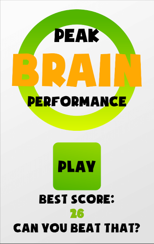 Brain Peak Performance截图2