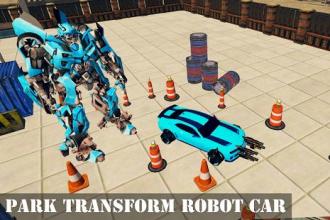 New Robot Car Transform Parking-Car Parking Driver截图1