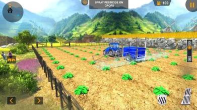 Offroad Farming Tractor Simulator 2018截图1