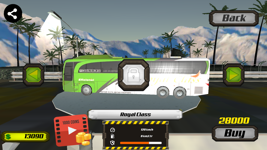 Bus Telolet Traffic 3D截图4