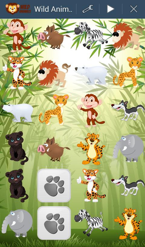 Matching Game Wild Animals截图5