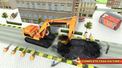 New Highway Builder 3D - Construction Games Free截图5