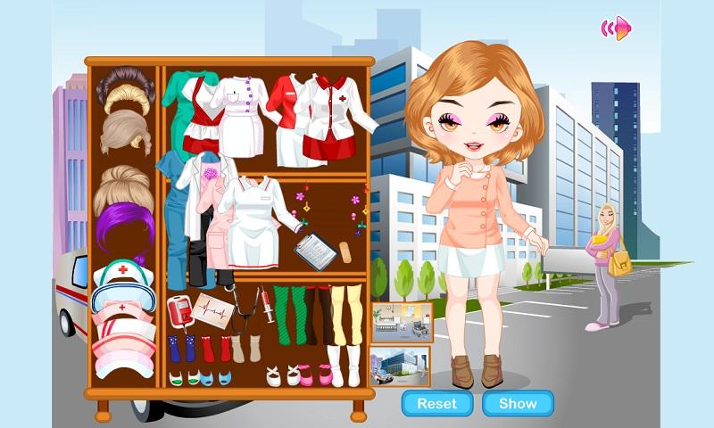 Nurse internship college dress截图2