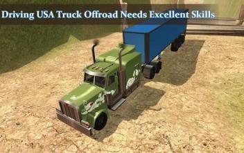 Truck Simulator USA: Offroad Driving截图4