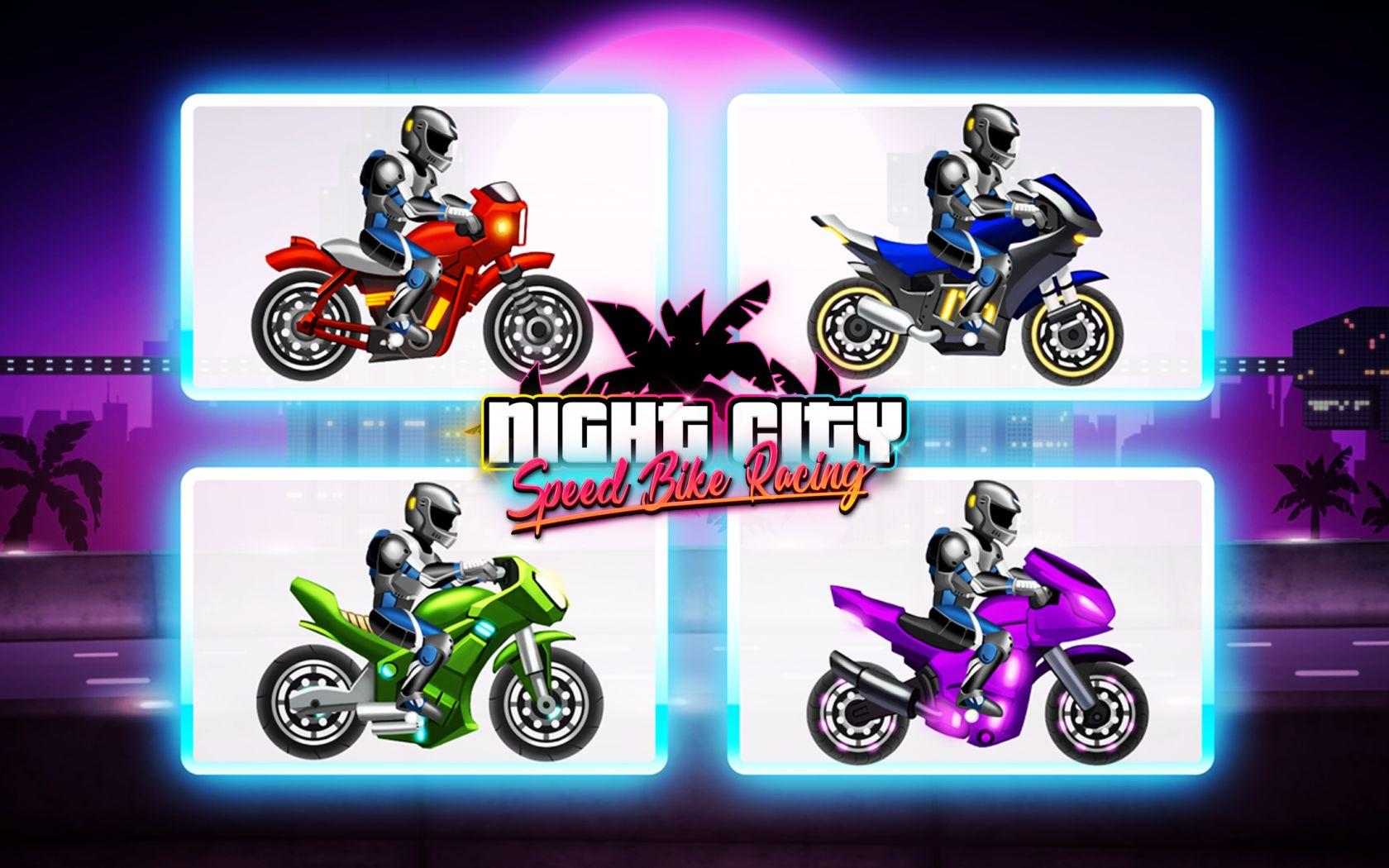 Bike Race: Speed Racer Of Night City截图1