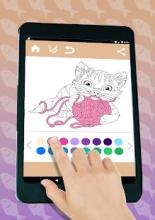 Cat Coloring Pages Game截图3