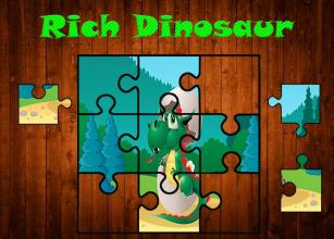 Kids Dino Cartoon Jigsaw Puzzle截图5