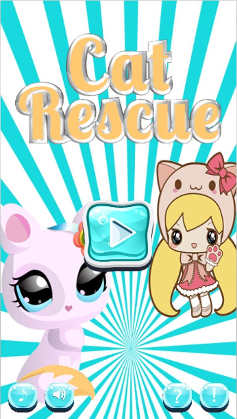 Cat Rescue Match 3截图1