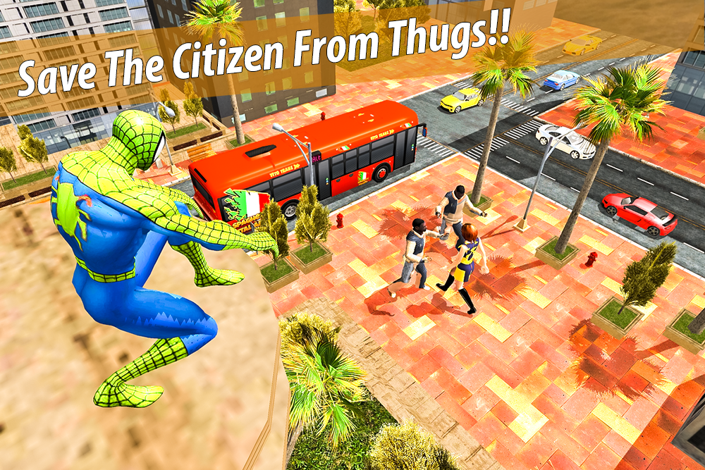 Spider hero City Attack Simulator: Superhero Fight截图3