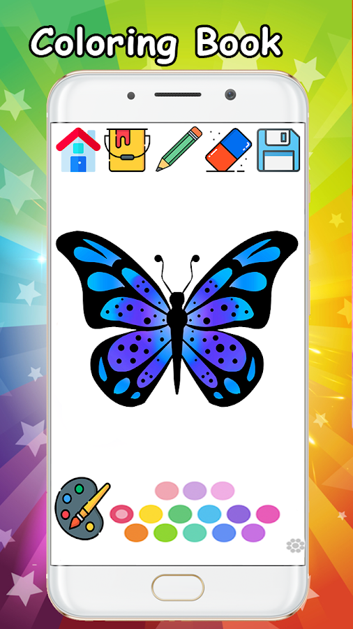 Butterfly Coloring Book - coloring Butterfly pages截图3