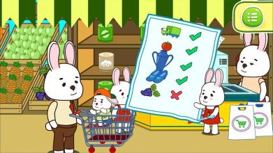 Anime Bunny: Kids supermarket截图3