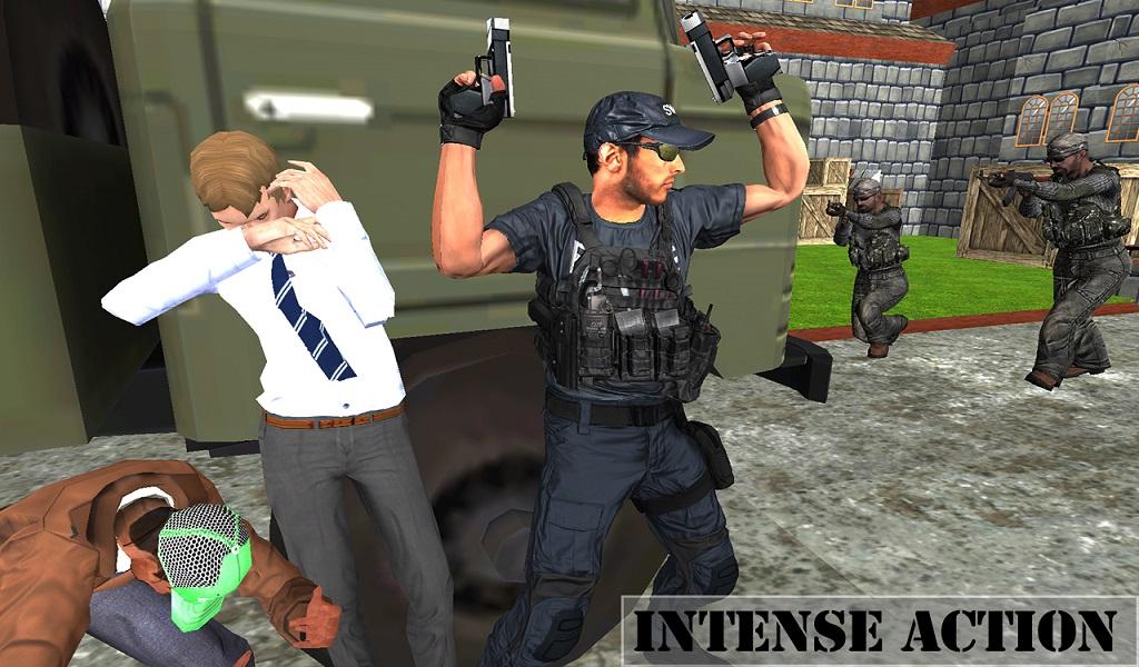 Counter Terrorist SWAT Team 3D FPS Shooting Games截图2