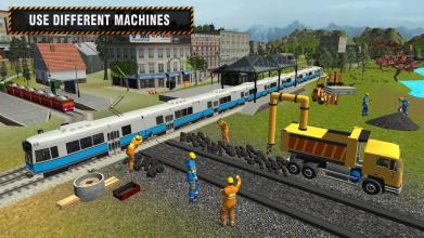 Indian Train City Drive Road Construction Sim截图4