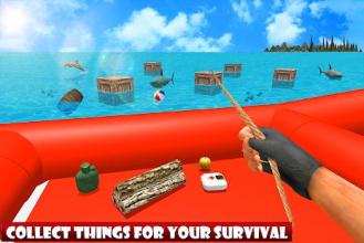 Raft Ocean Craft Survival: Shark Attack截图2