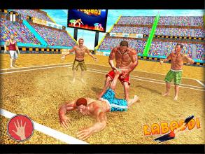 Kabaddi Wrestling Game - Pro Knockout Fighting截图4