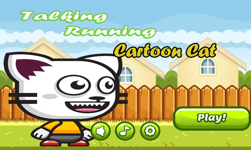 Talking Running Cartoon Cat截图3