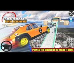 Extreme Car Stunt : Mega Ramp Race Stunt Challenge截图3