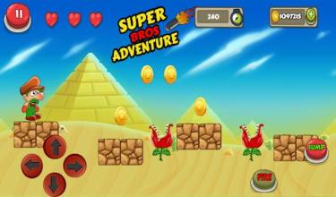 Bros Super Adventure Run截图3