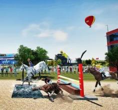 New Real Horse Racing & Jumping Stunts 3D *截图3