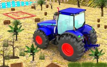 New Village Farming Tractor Parking Game 2018截图4