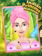 Indian Princess Makeover - Dressup & Makeup Salon截图4