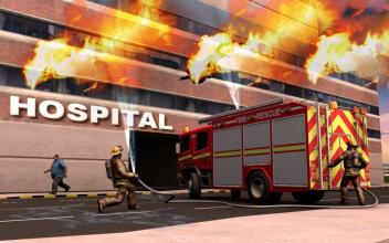 美国城市消防员英雄：救援车超级英雄截图1