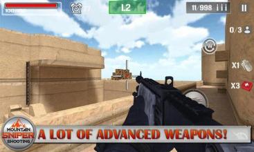 Mountain Sniper Shooting - Modern Sniper Game截图3