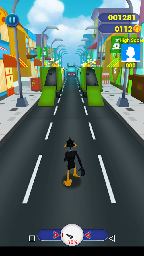 Lonney tunes dash : daffy subway escape 3D截图3