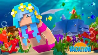 Mermaid tail MOD for Minecraft PE Mods free截图1