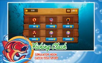 Fishing Clash Simulator Hook Catch Fish Sport截图1