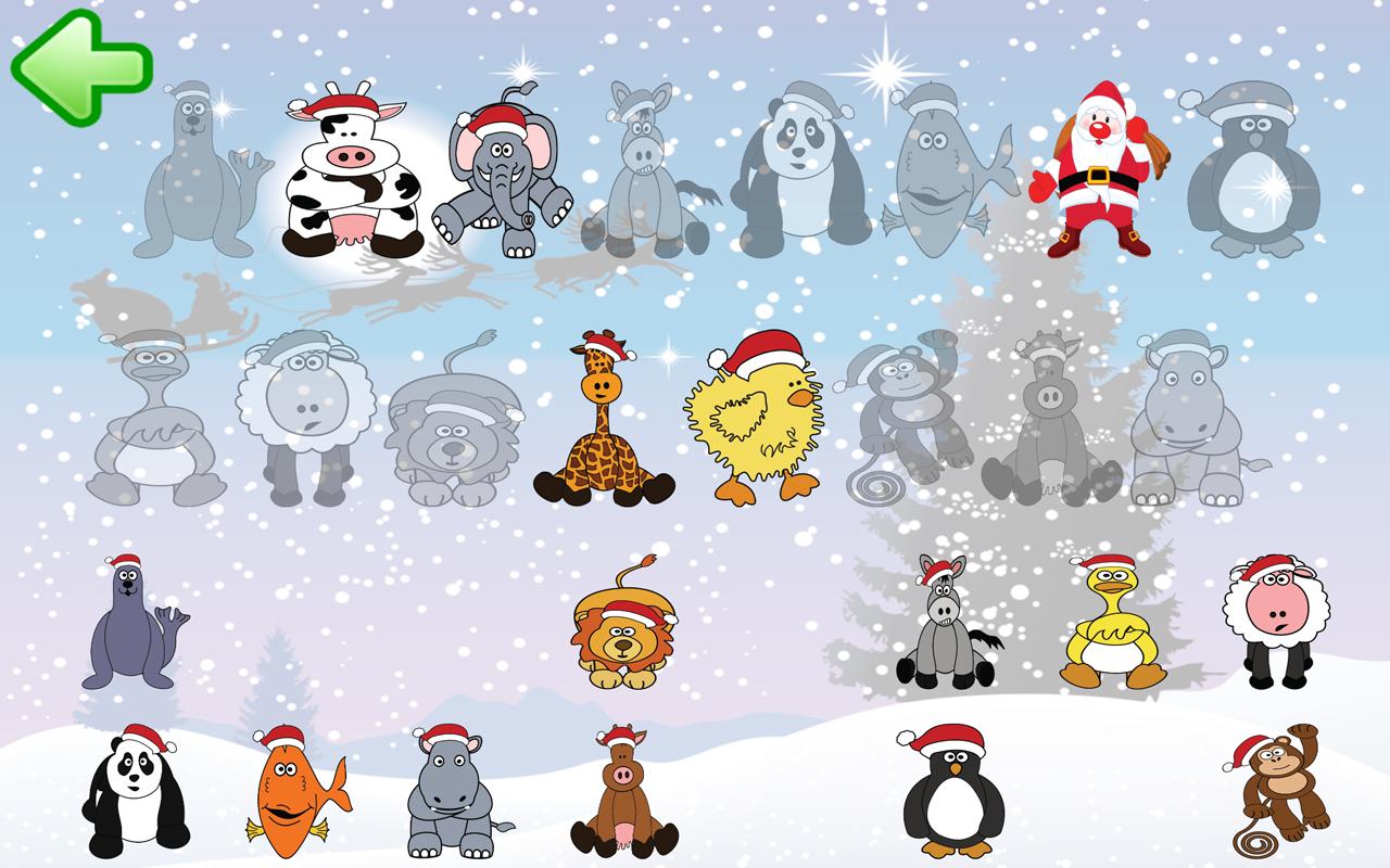 Puzzle: Christmas animals HD截图4