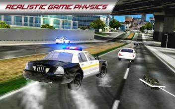 Police Car 3D : City Crime Chase Driving Simulator截图2