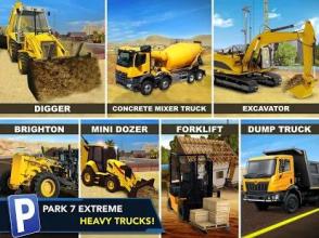 Construction city Truck Parking Simulator Games截图3