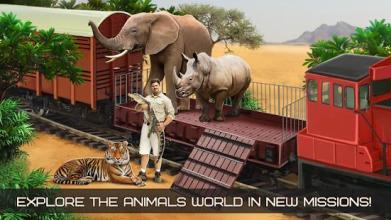 Zoo Train Driving: Animal Transport截图4