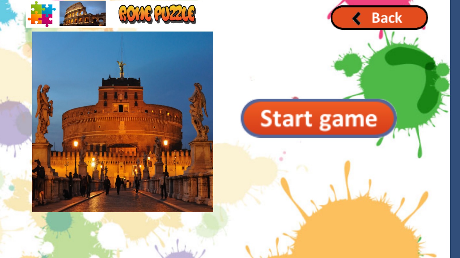 Rome Puzzle Game截图3