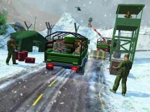 Army Cargo Truck Driver - US Military Transport 3D截图1