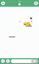 Love Emoji: Fling the Balls! Physics Puzzle截图1