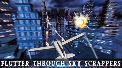 City Night Sky Jet Battle截图2