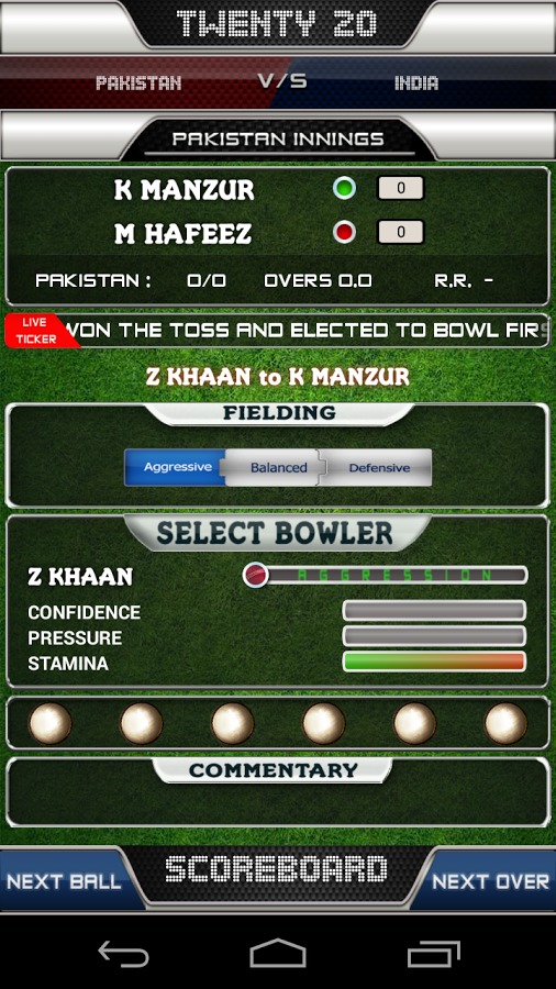 International Cricket Manager截图3