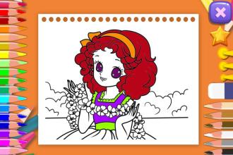 Manga Anime - Free Coloring Book & Paint Color截图1