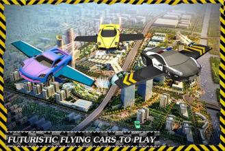 Futuristic Flying Car: 3D Driving Simulator截图5
