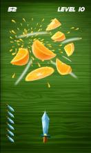 Flippy Knife Rush - Fruit Master Dash Knife hit截图2