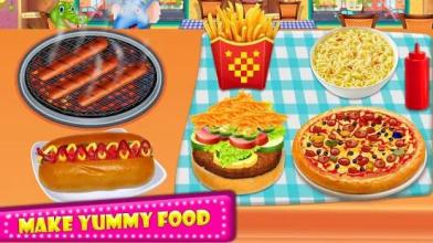 Little HIPPO Chef - Restaurant Cooking Game FREE截图2