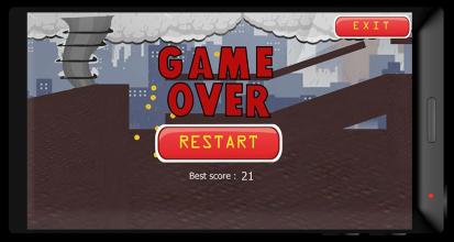 Tornado Escape - Bald Stick Adventure截图1