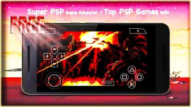 PSP Emulator HD Games For Android & Playstation截图5