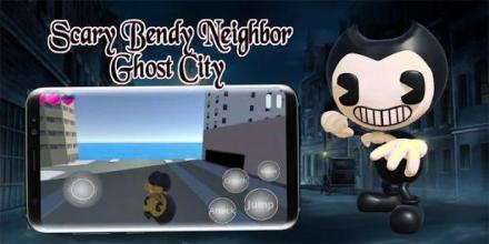 Scary Bendy Neighbor : Ghost City截图2