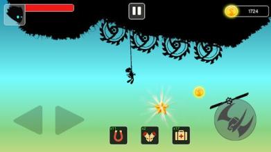 Stickman swing : Rope Swing - Game offline截图4