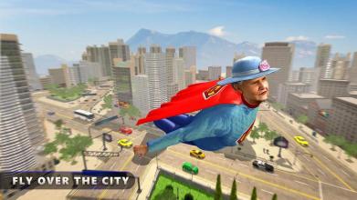 Flying Super Granny Hero Adventure截图1