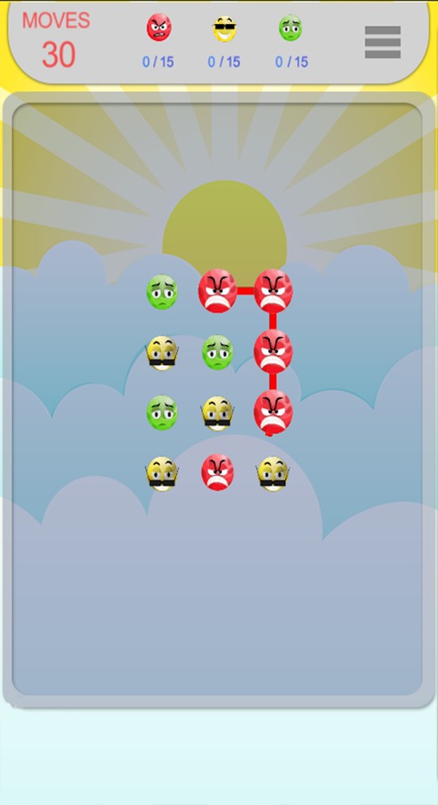 Angry Dots : Connect Smileys截图2