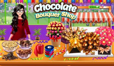 Chocolate Bouquet Shop: Candy Flowers截图5